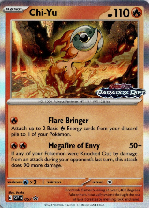 Producto - Chi-Yu SVP057 Scarlet and Violet Black Star Promos