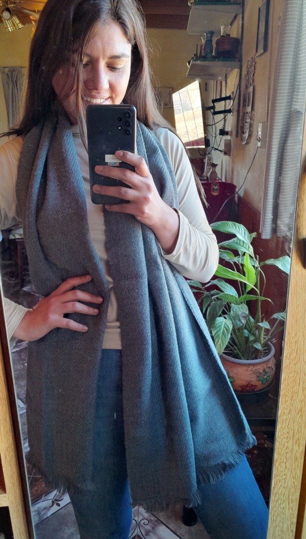 Producto - Bufanda Gris oscuro