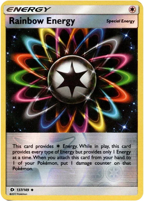 Producto - Rainbow Energy - 137/149 - Sun and Moon - Reverse Holo