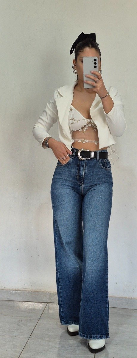 Producto - Jean wide leg Amei