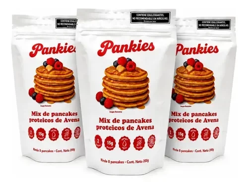 Producto - Pancakes de Vainilla x 200g - Pankies