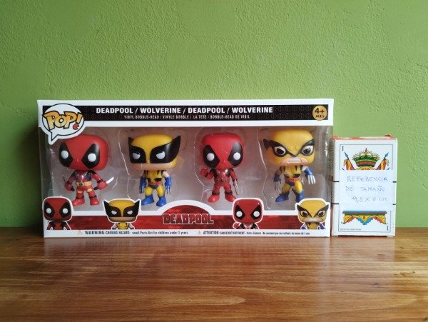 Producto - 923 - Funko Pop x4 - DEADPOOL AND WOLVERINE
