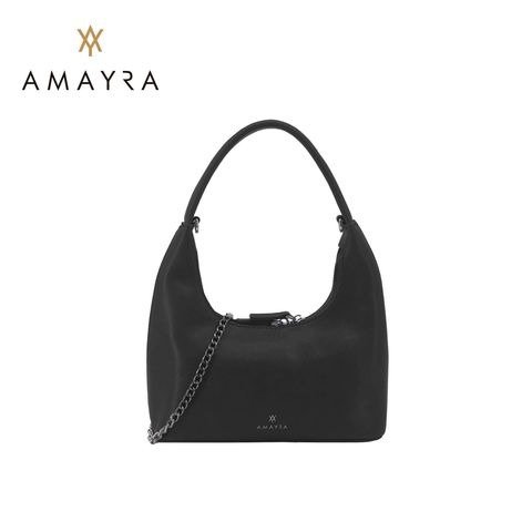 Producto - CARTERA PU NEGRA 19X21X8CM AMAYRA - 67.C2609.1