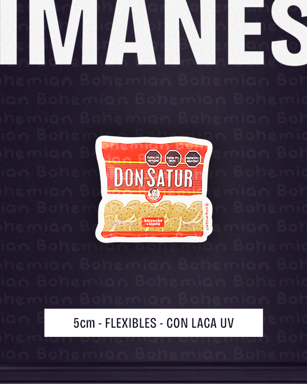 Producto - Iman DON SATUR con LACA UV - Argentina
