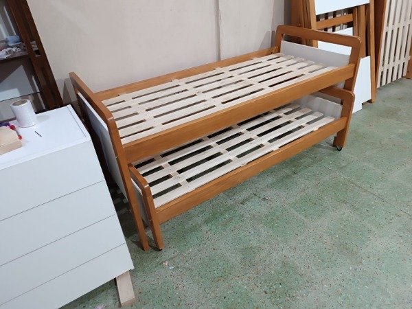 Producto - C01) Cama nido tableros en blanco - 9