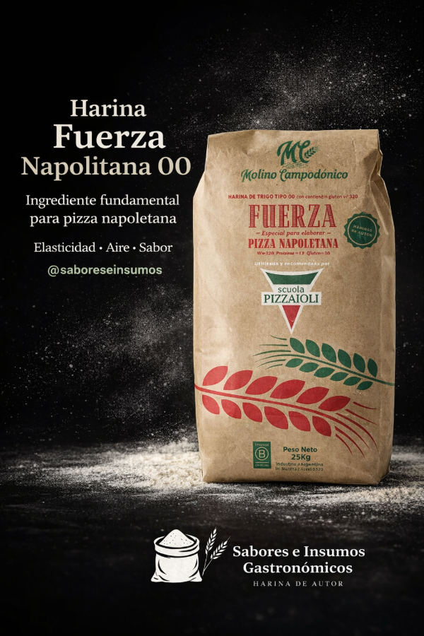 Producto - Harina 00 Fuerza Napoletana Campodónico