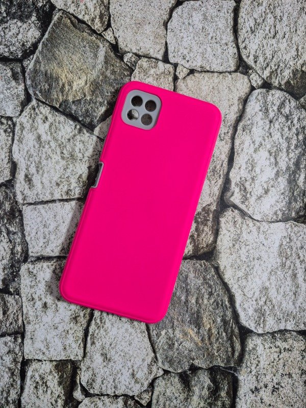 Producto - Funda alto impacto Samsung A22 5G fucsia