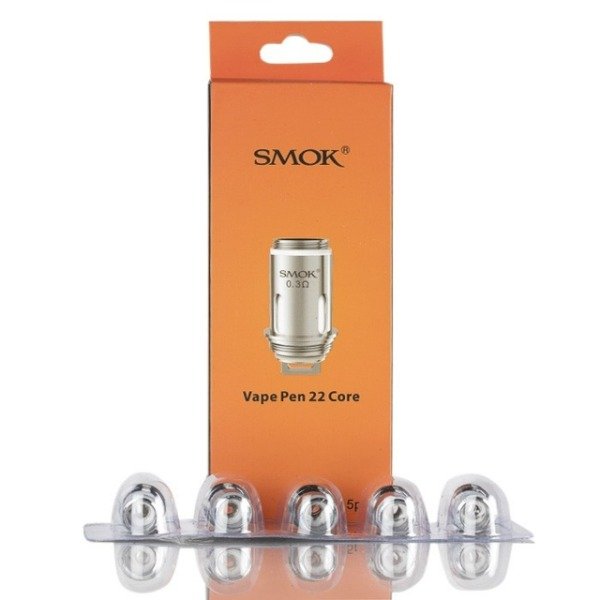 Producto - (RESISTENCIAS) SMOK VAPE PEN 22 CORE 0.3OHM PACK 5PCS