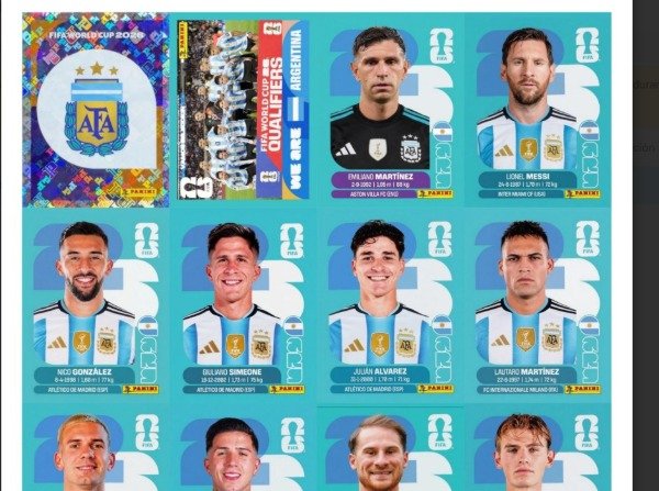 Producto - Figus del mundial