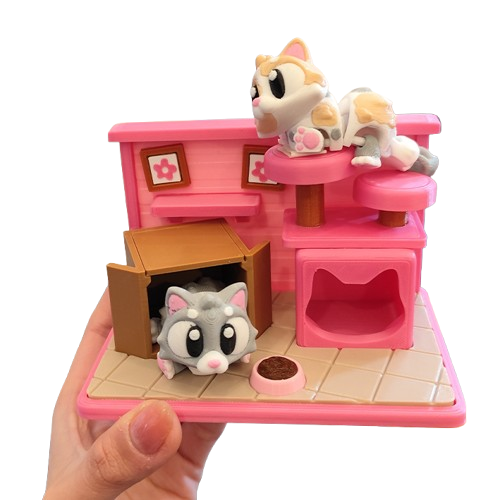 Producto - PLAYSET CATIO + 2 GATITOS