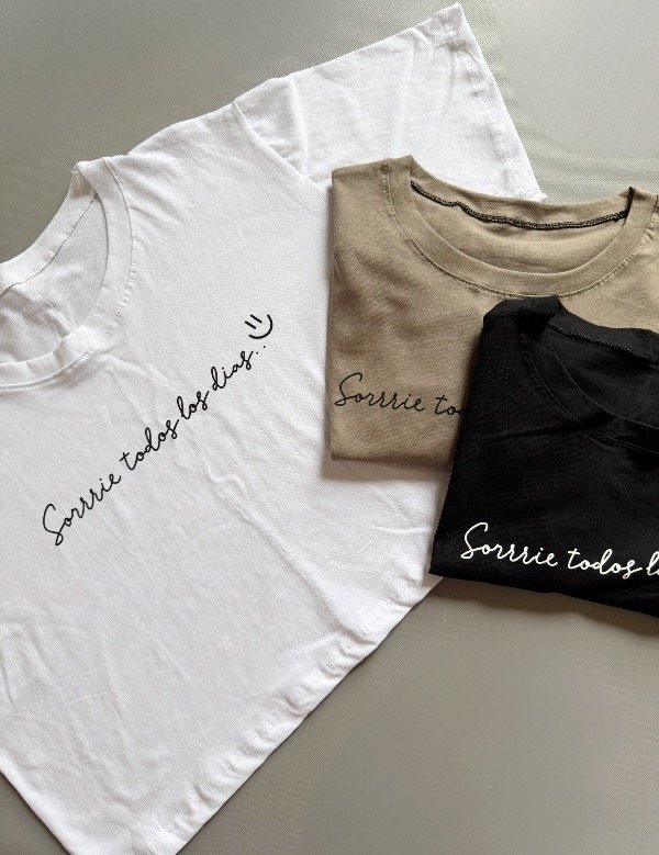Producto - Remera estampada -algodón