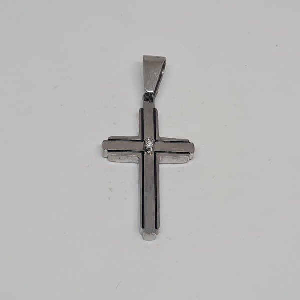 Producto - Dije Cruz con cubic