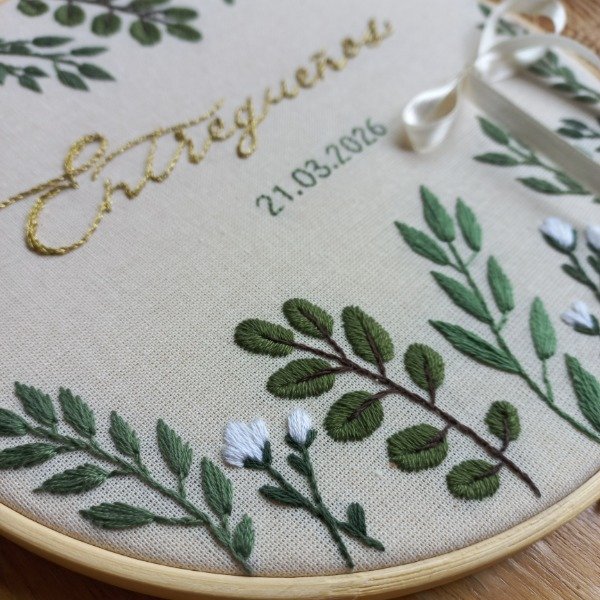 Producto - BORDADO PORTA ALIANZAS - MODELO ENTREGUEÑOS - 13