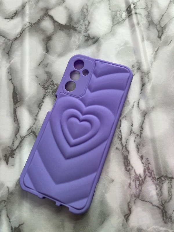 Producto - Funda puffer corazón Motorola E13