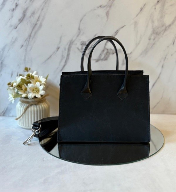 Producto - Mini bag negra lisa