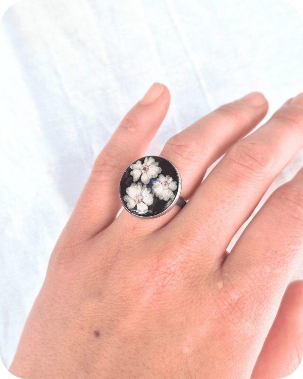 Producto - Anillo Flor Corona de novia doble 2