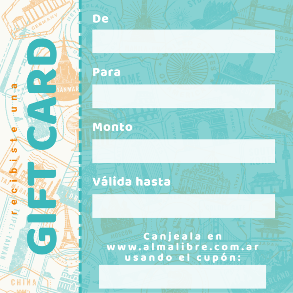 Producto - Gift card Almalibre