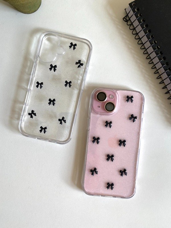 Producto - Funda Moños Cute Negro