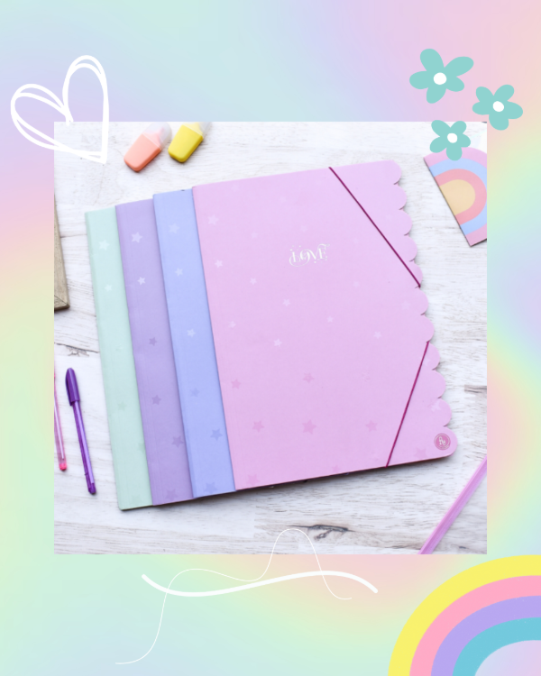 Producto - Carpeta Oficio Dibujo Pastel