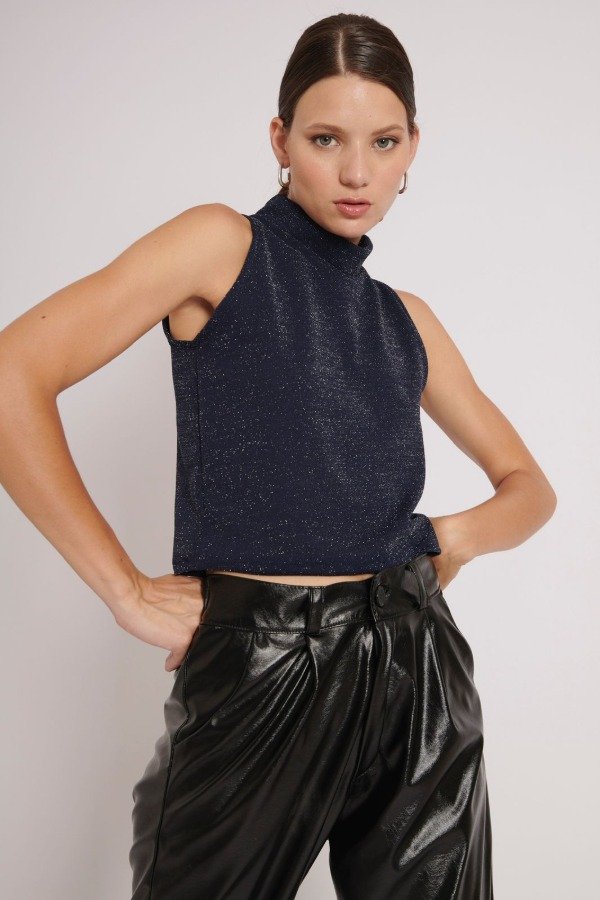 Producto - TOP LUREX AZUL