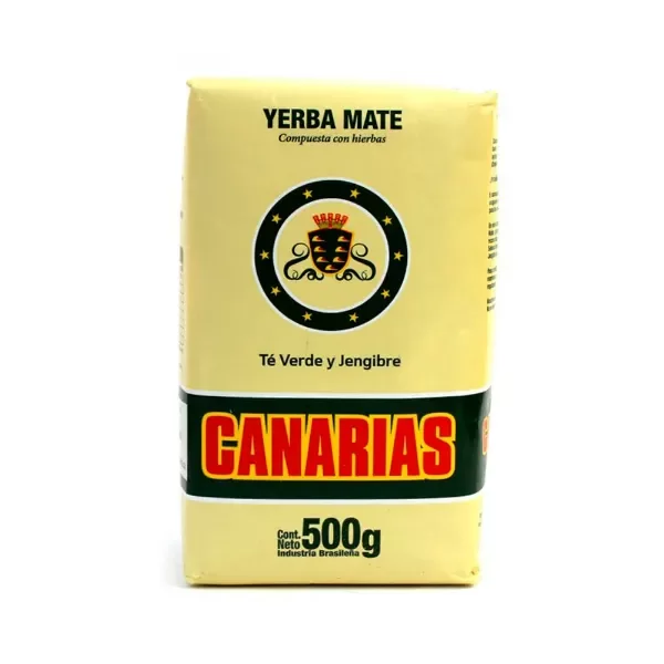 Producto - Yerba canaria te, menta y jengibre 500 gr