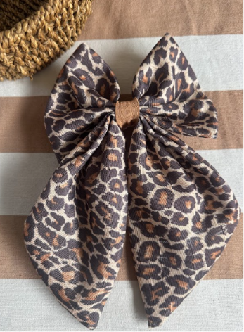 Producto - Moño lazo animal print