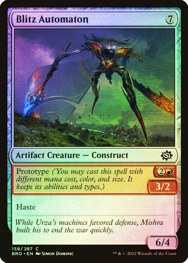 Producto - Blitz Automaton Foil  The Brothers' War