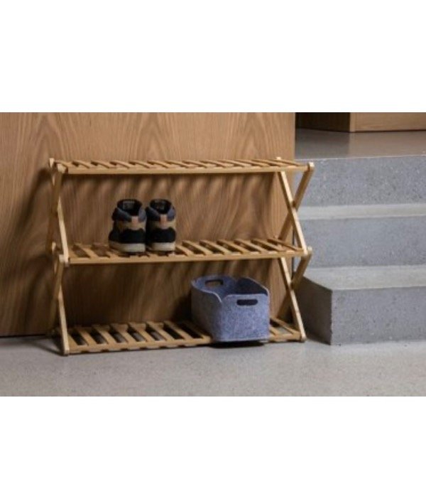Producto - Zapatero Plegable Bambú - 1