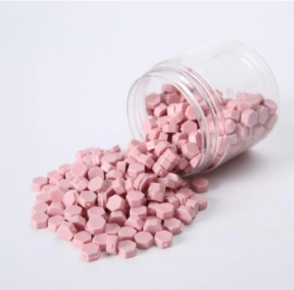 Producto - Lacre en perlas 20 gr. Rosa Pastel