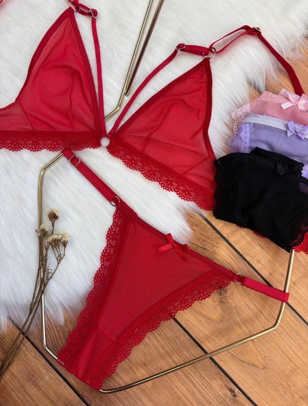 Producto - Conjunto microtul y puntilla