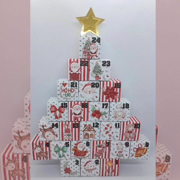 Producto - Calendario de Adviento en forma de Árbol