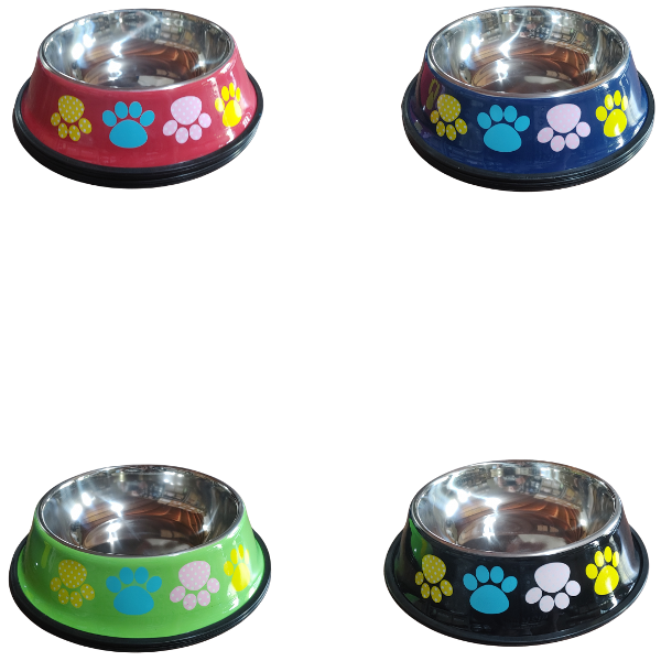 Producto - Comedero para perros grandes en colores y estampados base 29 cm - 3