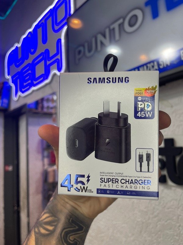 Producto - COMBO CARGADOR SAMSUNG 45W
