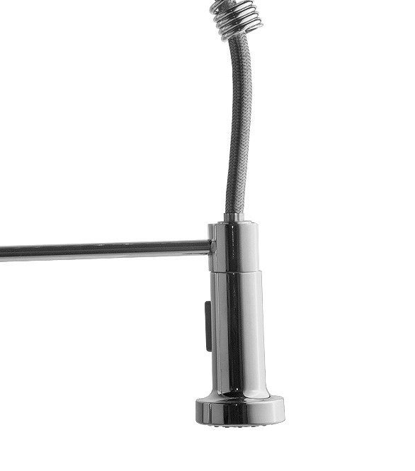 Producto - MAJOS  MONOCOMANDO COCINA GOURMET C35MM GENOVA-CROMO- - 1