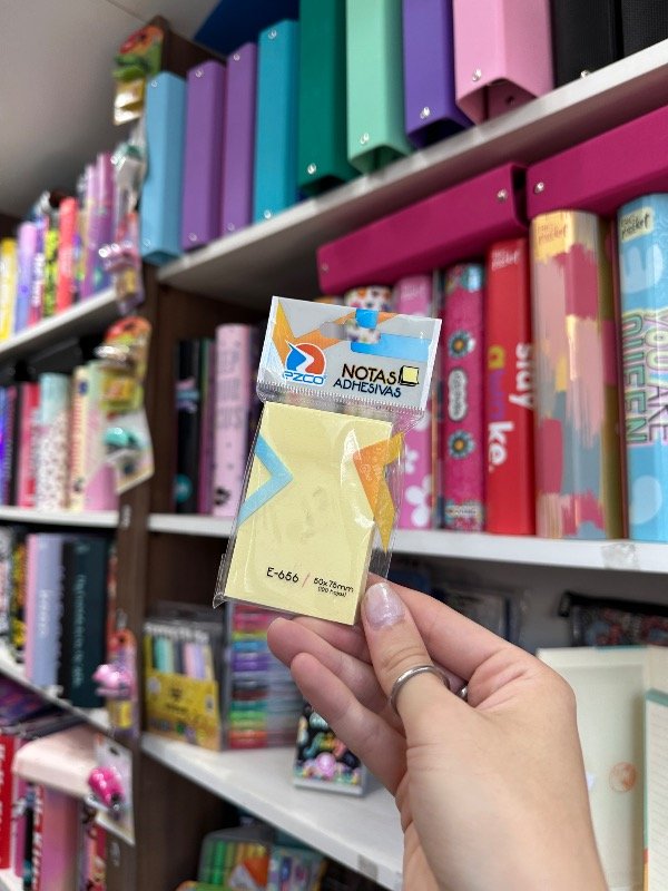 Producto - Notas Adhesivas Amarillas 50X75 100 hojas