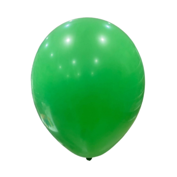 Producto - Globos 5" color verde x100un (12cm)