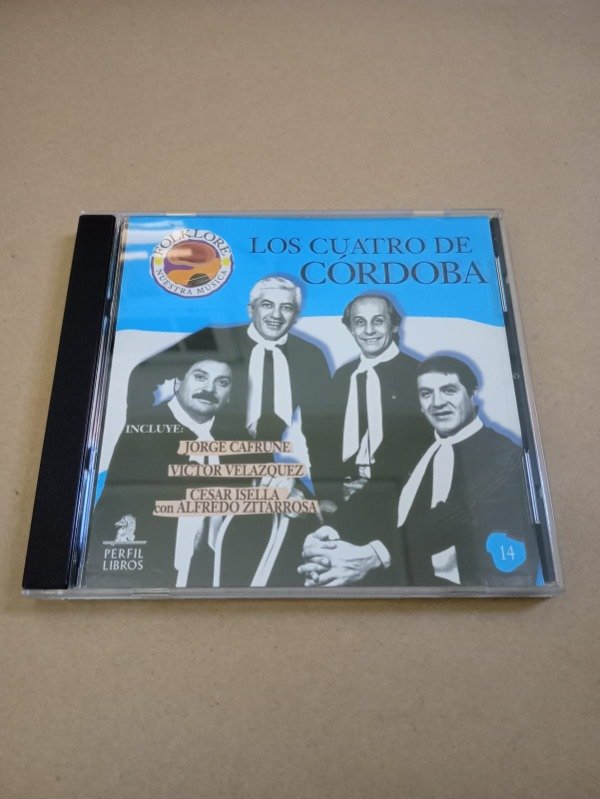 Producto - Folklore de nuestra música #14 - Los cuatro de Córdoba - Perfil libros S/F - 0