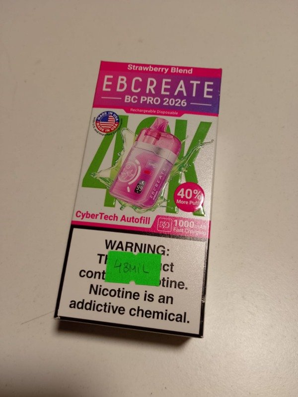 Producto - ELFBAR BC PRO 2026 - 40.000puff "STRAWBERRY BLEND"