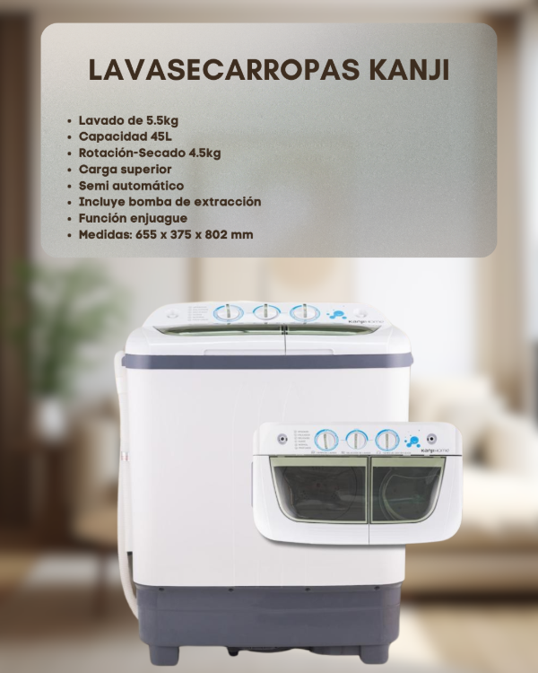 Producto - LAVASECARROPAS KANJI