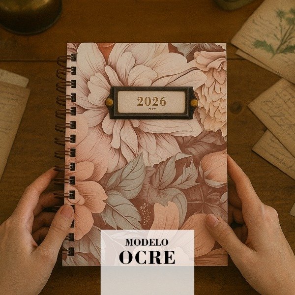 Producto - AGENDA 2026 - Mod. Ocre Vintage