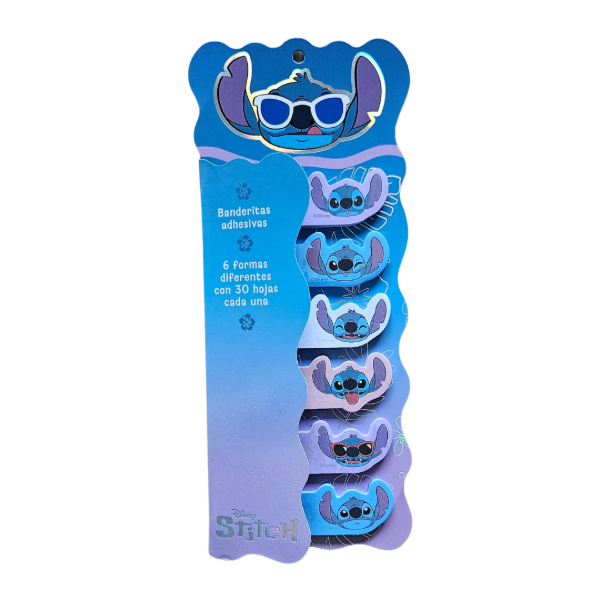 Producto - Set de Banderitas Adhesivas Stitch