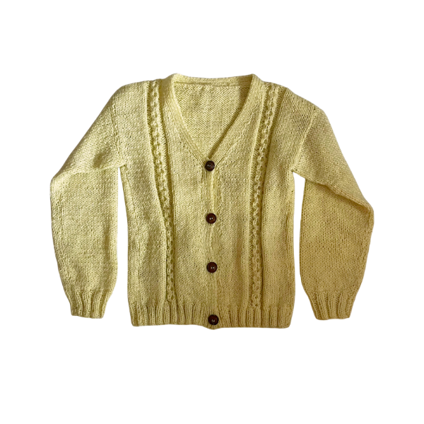 Producto - cardigan lima limón