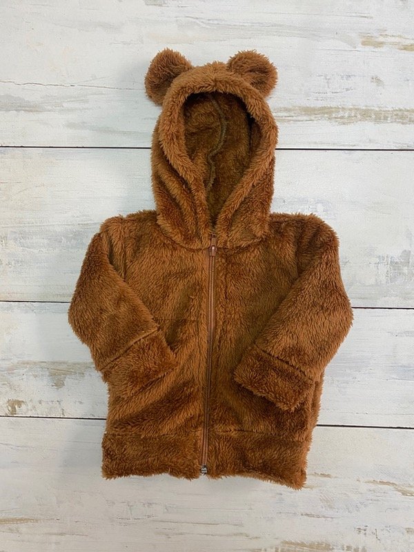 Producto - Campera corderito chocolate (bebé)