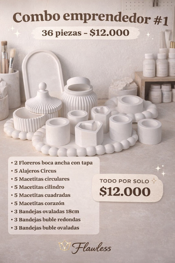 Producto - Combo emprendedor #1 (36piezas)