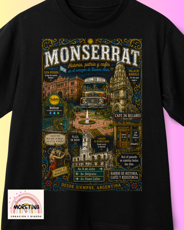 Producto - Remera de Monserrat
