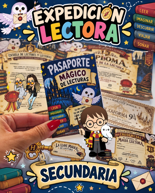 Producto - LA MARATÓN MAGICA DE HARRY POTTER. Secundaria