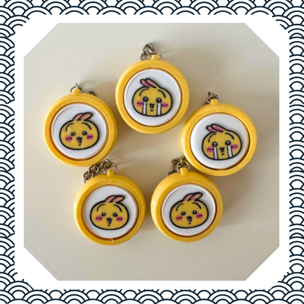 Producto - Llavero Spinner Usagi - Chiikawa Kawaii