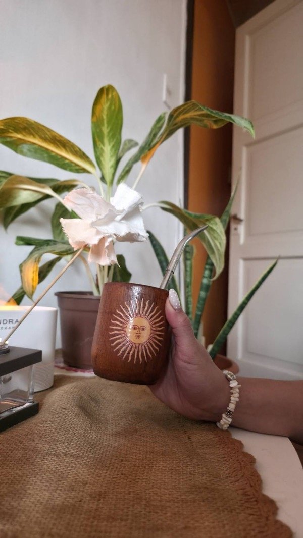 Producto - MATE SOL DE MAYO + Bombilla de Regalo - 0