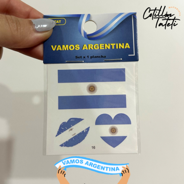Producto - VAMOS ARGENTINA - TATTOO