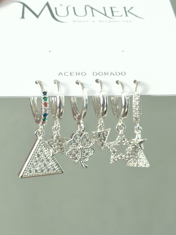 Producto - Set aros argollas orion